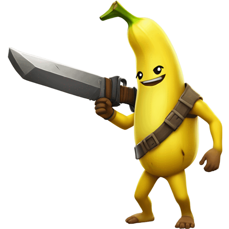 Fortnite skin wearing banana  emoji