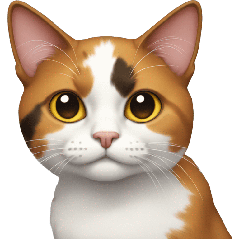 Calico cat emoji