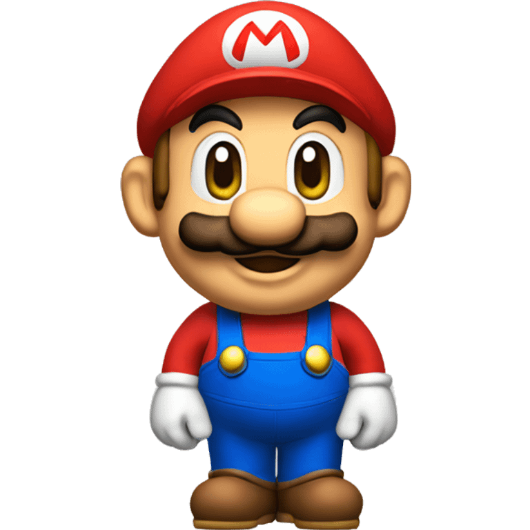  super mario dressed like in brittany emoji