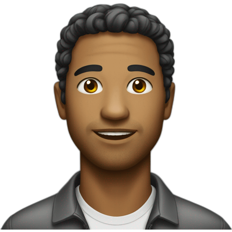 Brazilian man in United States emoji