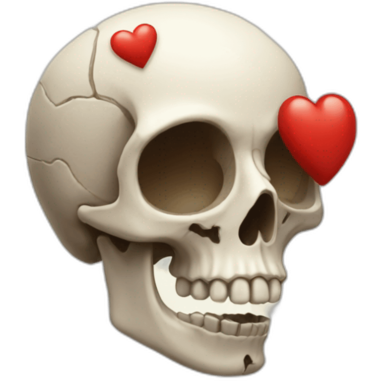 heart skull emoji