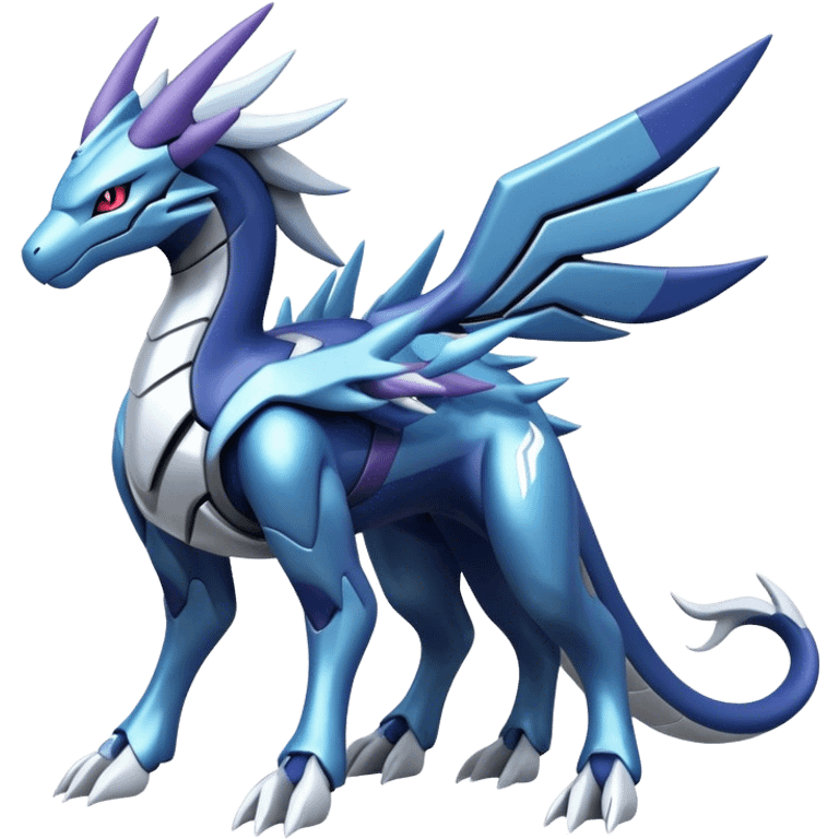 Kyurem-dialga-suicune-hybrid, full body emoji