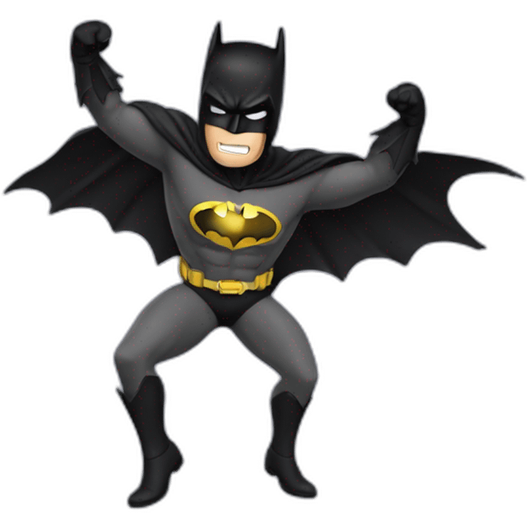 Batman dancing emoji