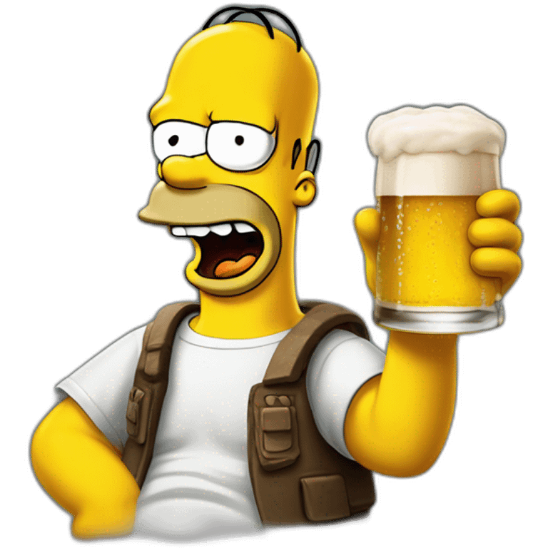 Homer-simpson-beer emoji