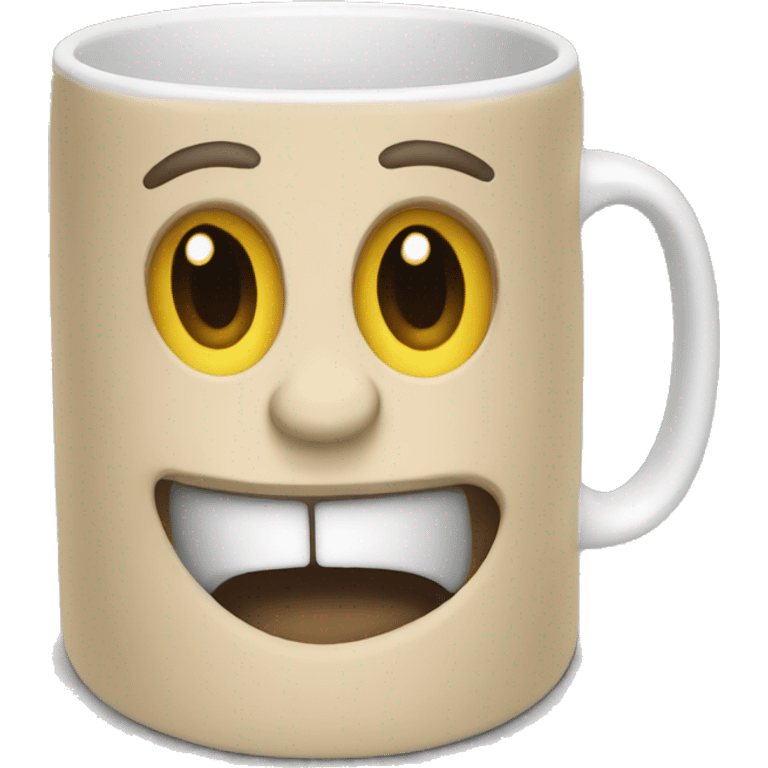 New Year's mug emoji