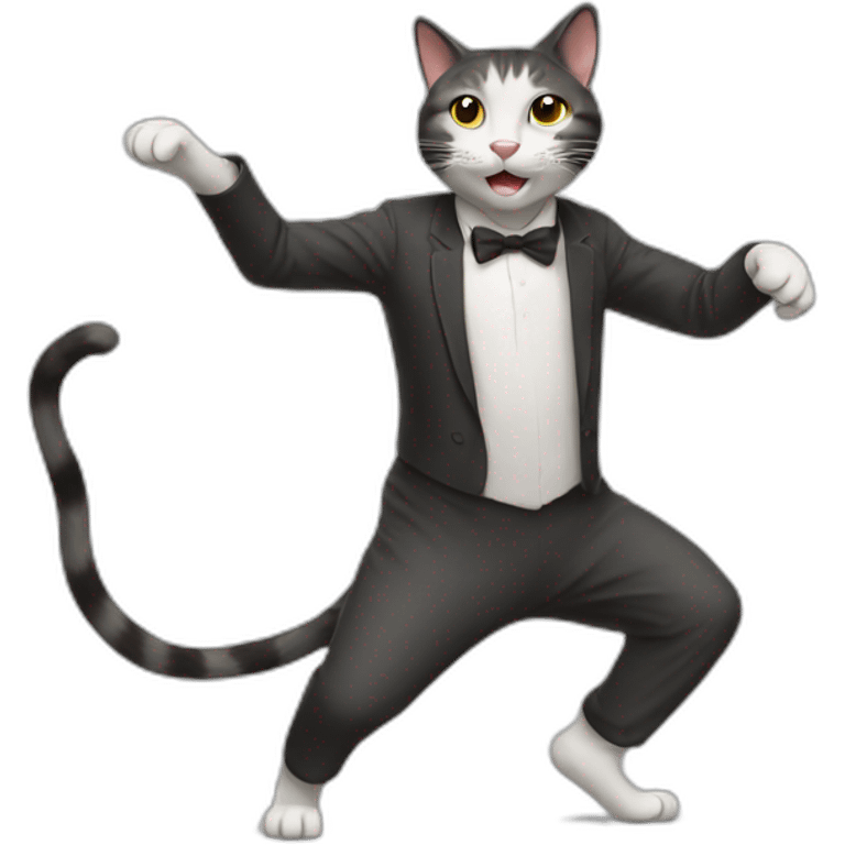 dancing cat emoji