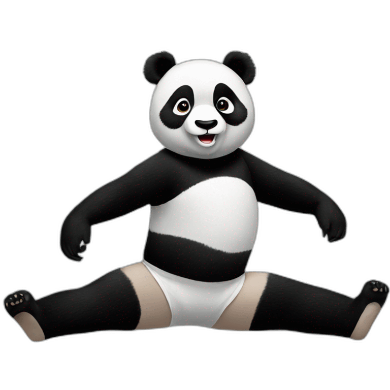 panda ballet emoji