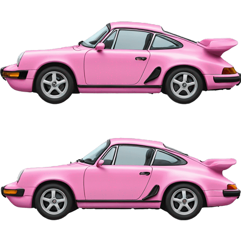 pink porsche emoji