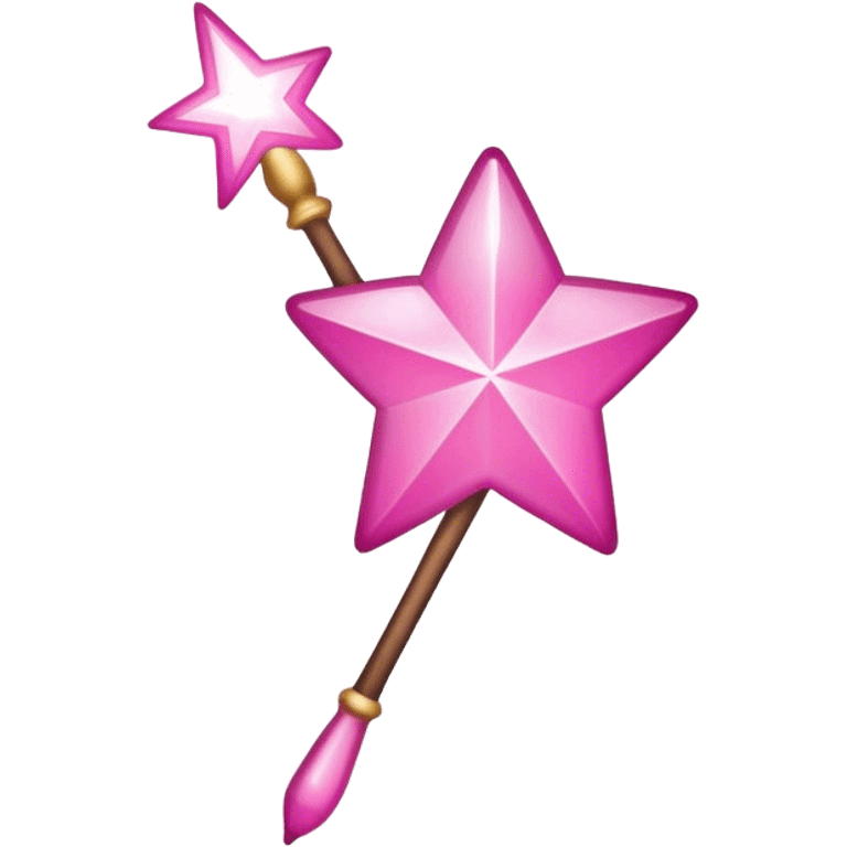 pink magic wand icon emoji