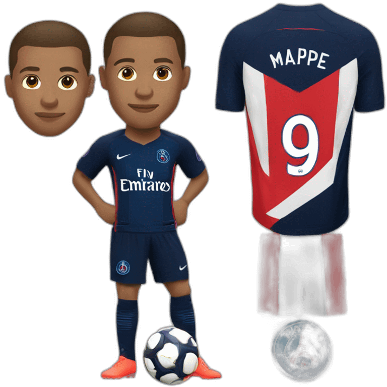 Mbappé PSG emoji