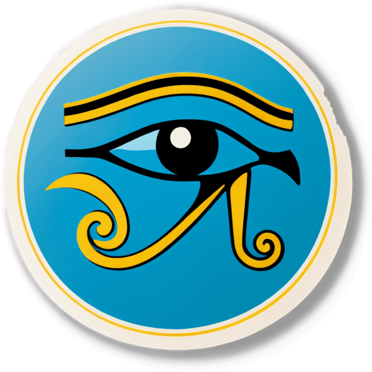 Egyptian eye of Horus  emoji