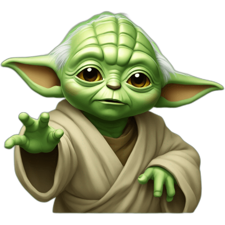 Yoda qui fais un pouce  emoji