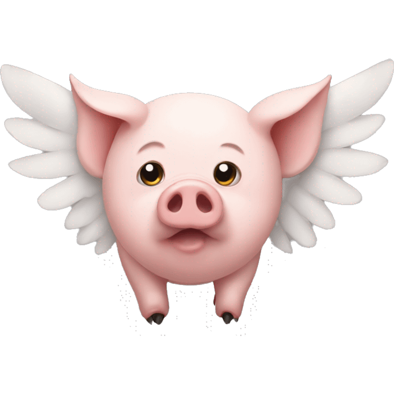 pig with wings emoji