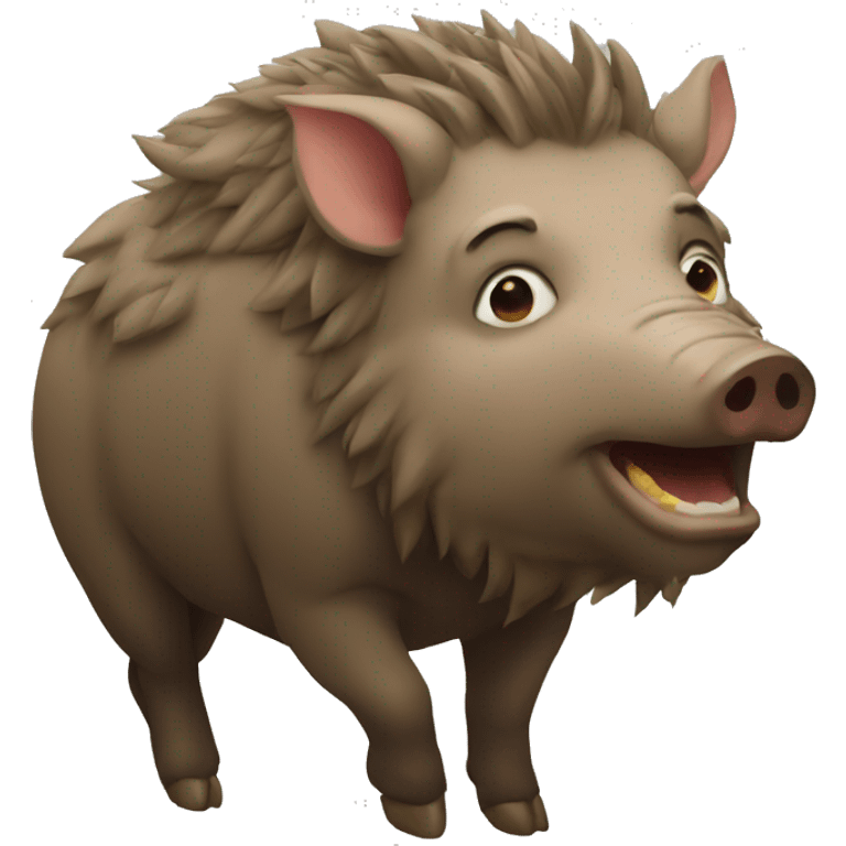 Boar mind blown emoji