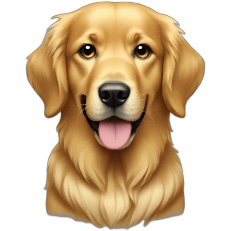 dj golden retriever emoji