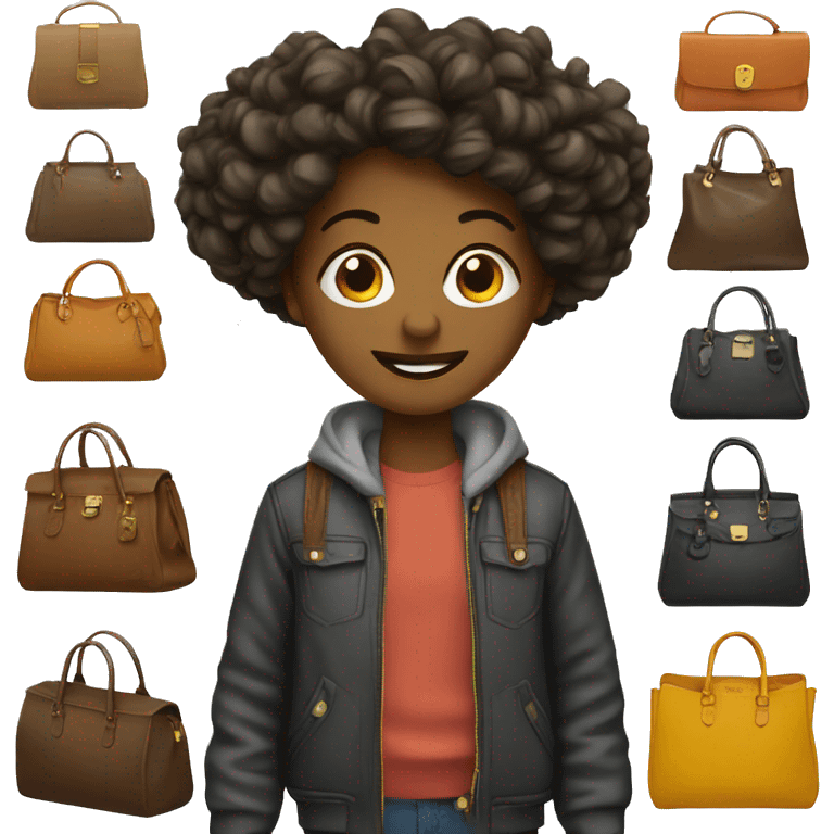 Designer bags emoji