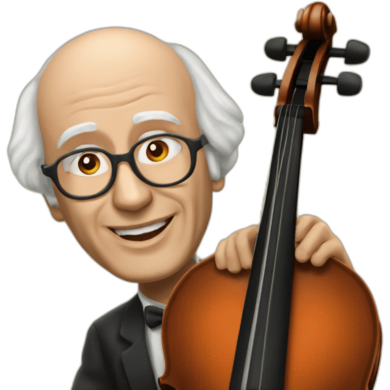 Rostropovich play cello emoji