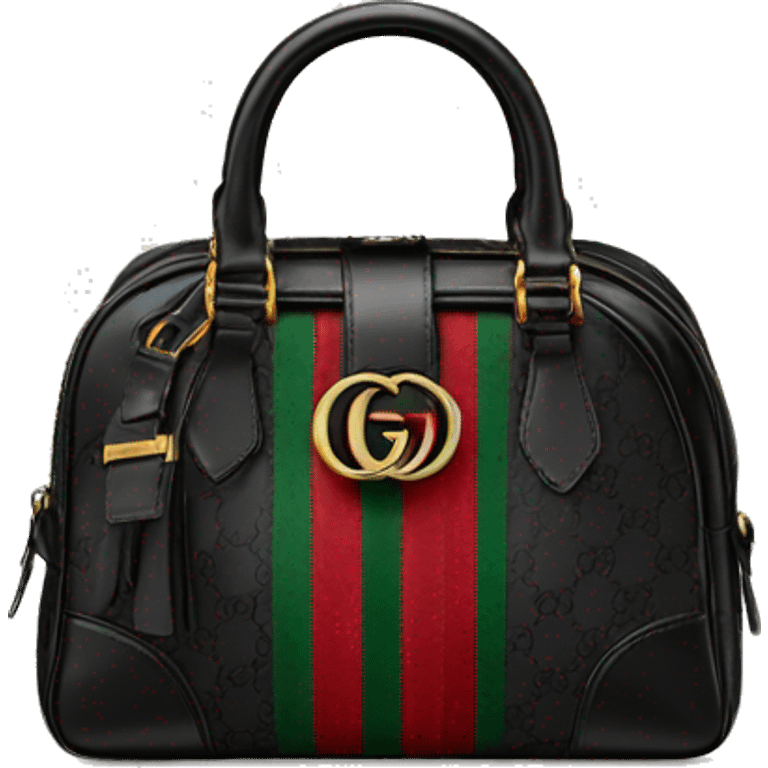 Gucci bag Black  emoji