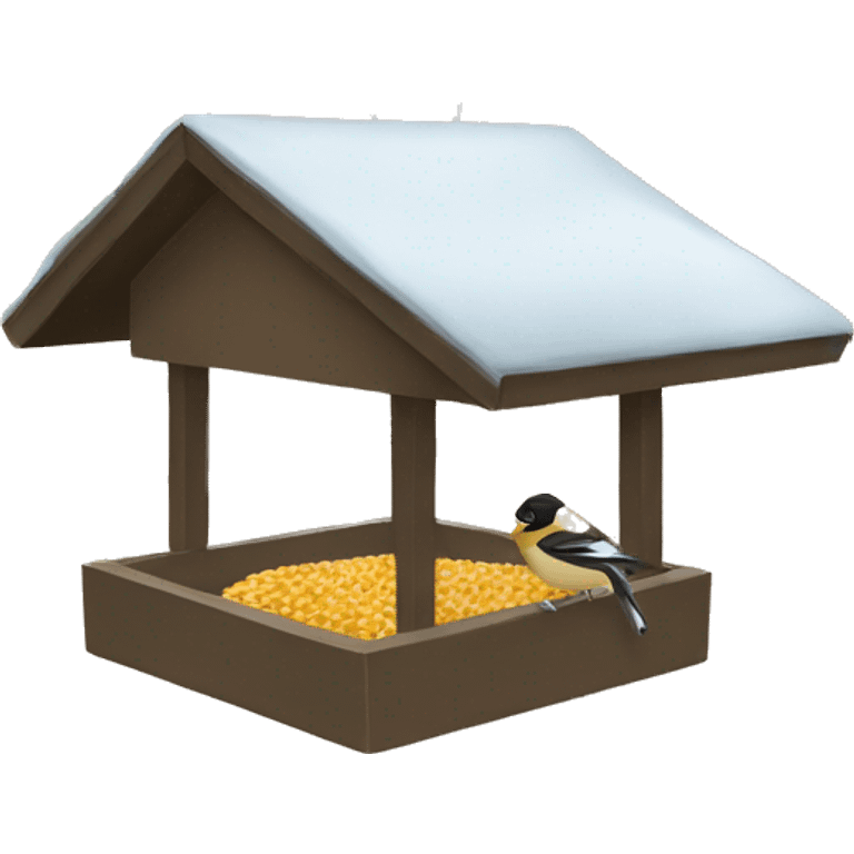 Bird feeder emoji