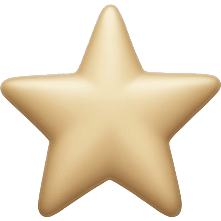 beige star emoji