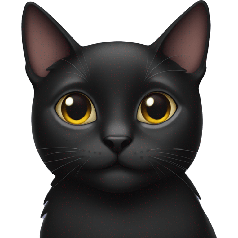 Black cat emoji