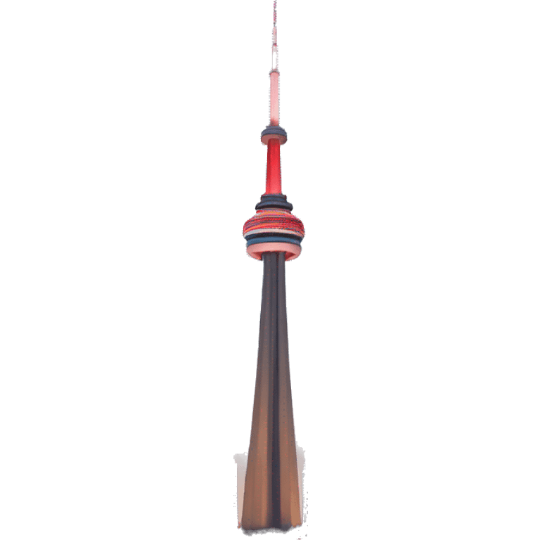 CN Tower closeup emoji