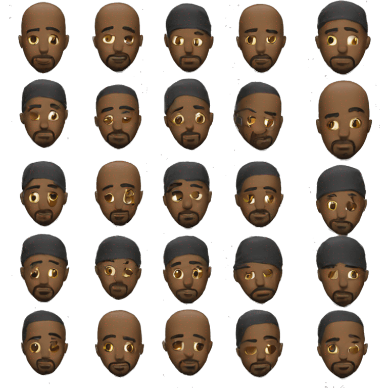 Tupac  emoji