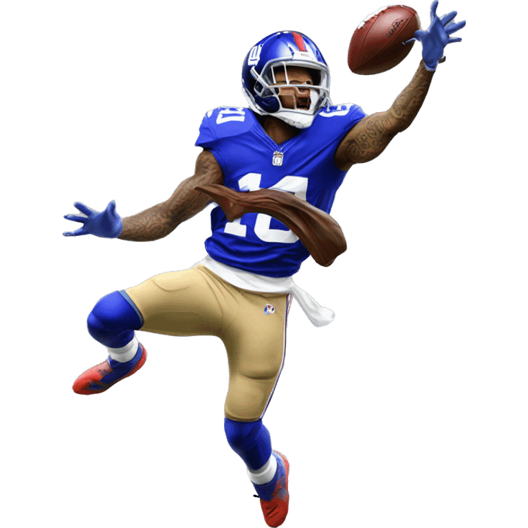 Odell Beckham Jr. catch emoji