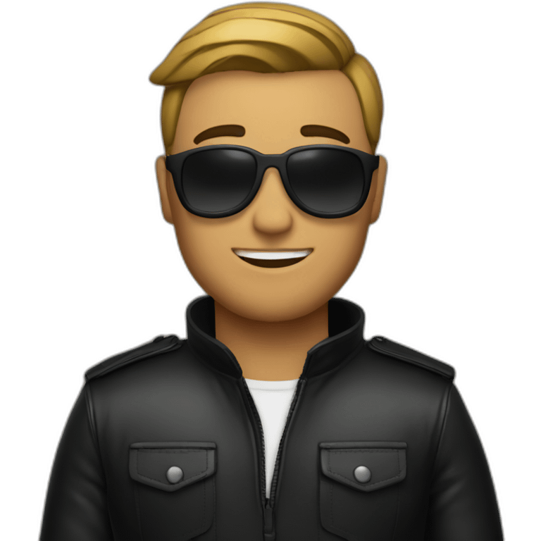 gay in pleather emoji