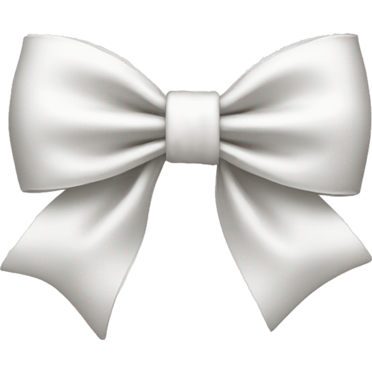 white bow emoji