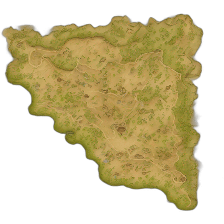 old map emoji