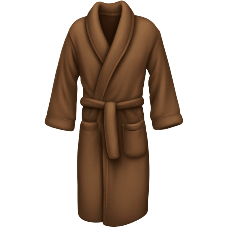 Brown dressing gown  emoji