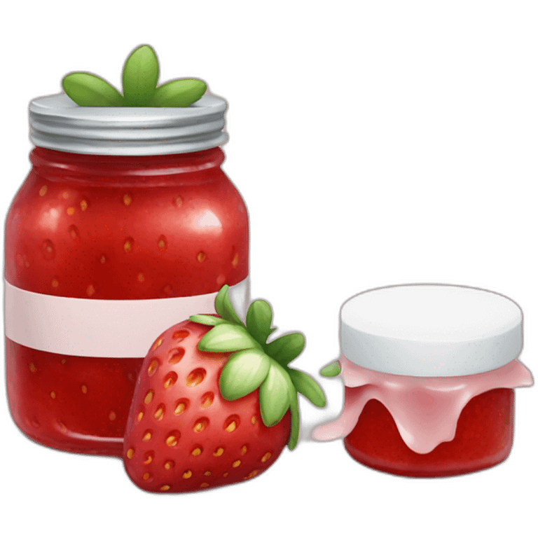 strawberry jam emoji