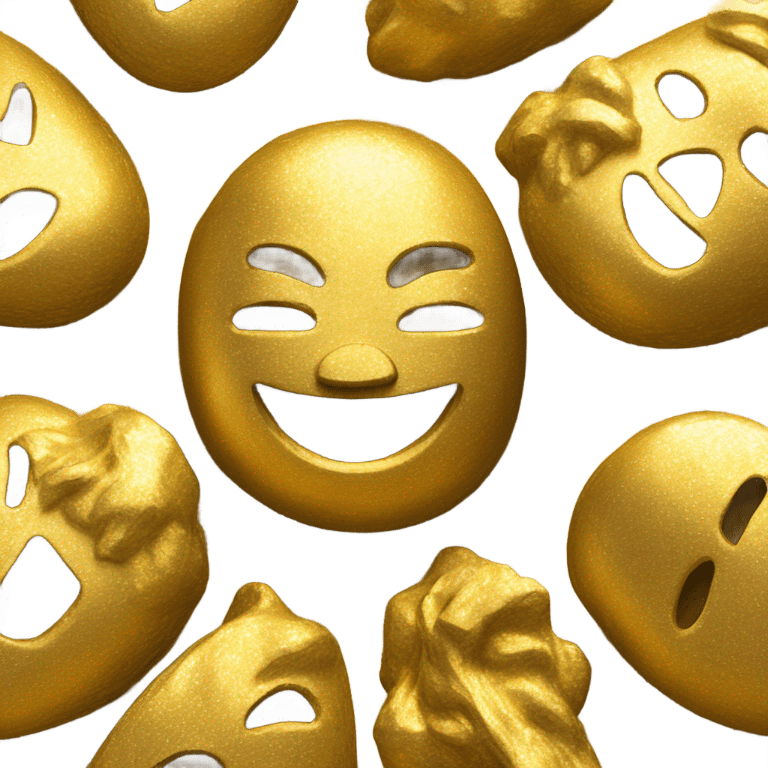 Gold géant emoji