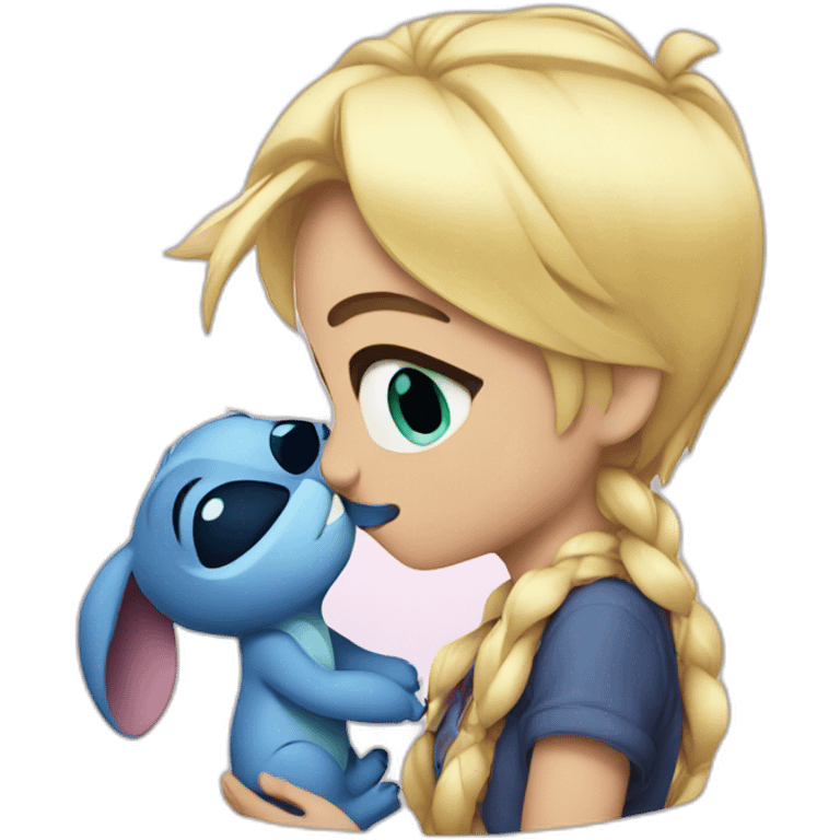 stitch kiss emoji