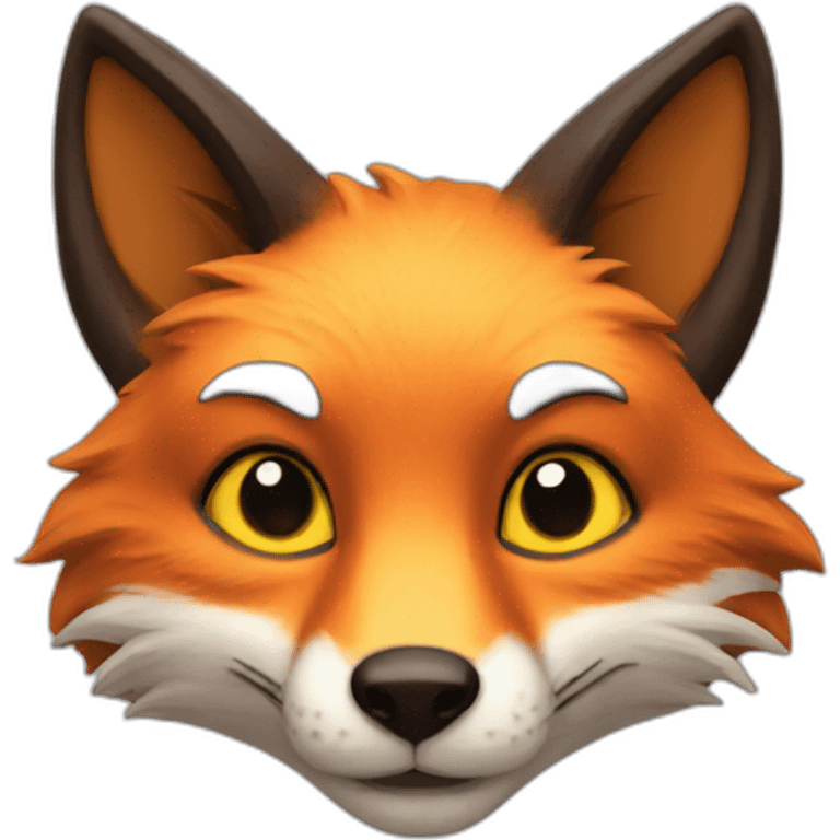 awesome fox emoji