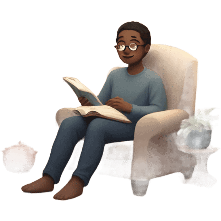 study and relax emoji