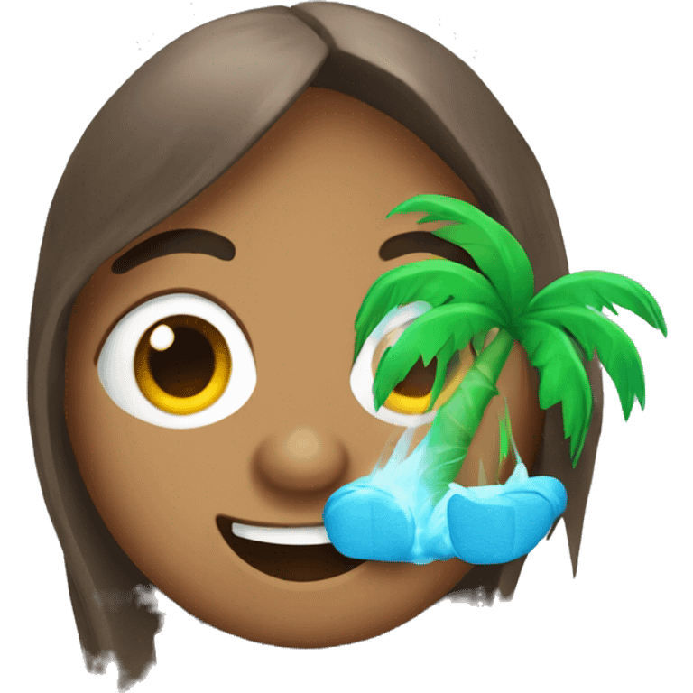 palm with wepa! emoji