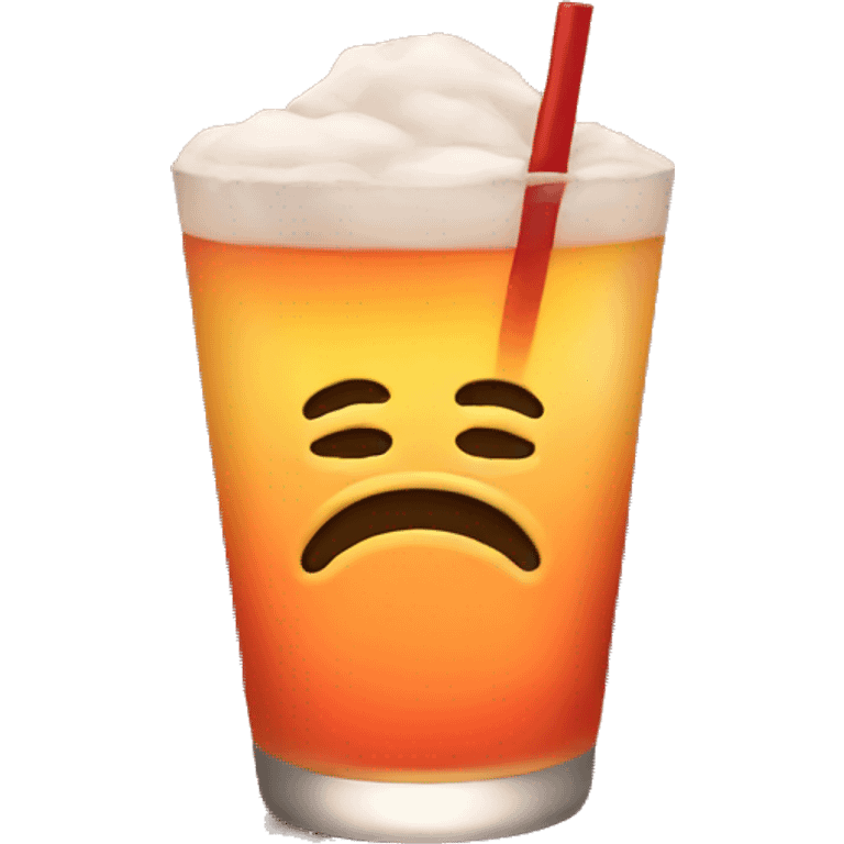 Drink sunset  emoji