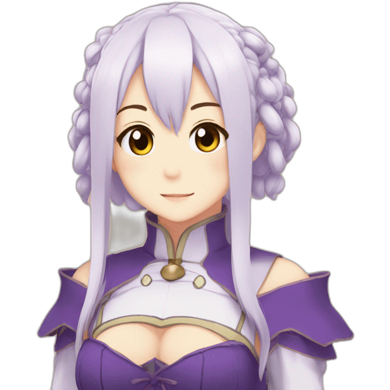 Emilia from ReZero emoji