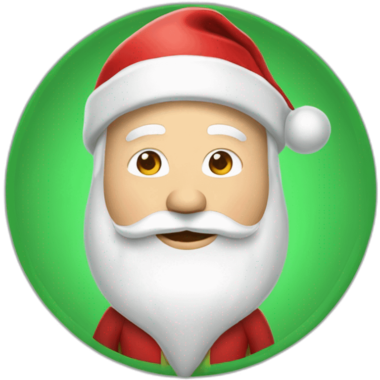 elon musk as santa claus emoji