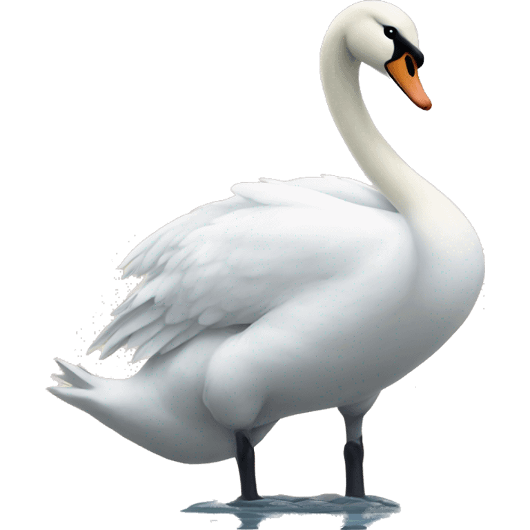 gentle swan emoji