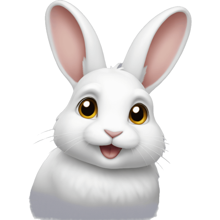 Hotot rabbit emoji