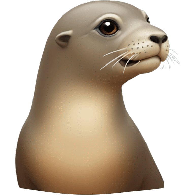 Cardinal sea lion emoji