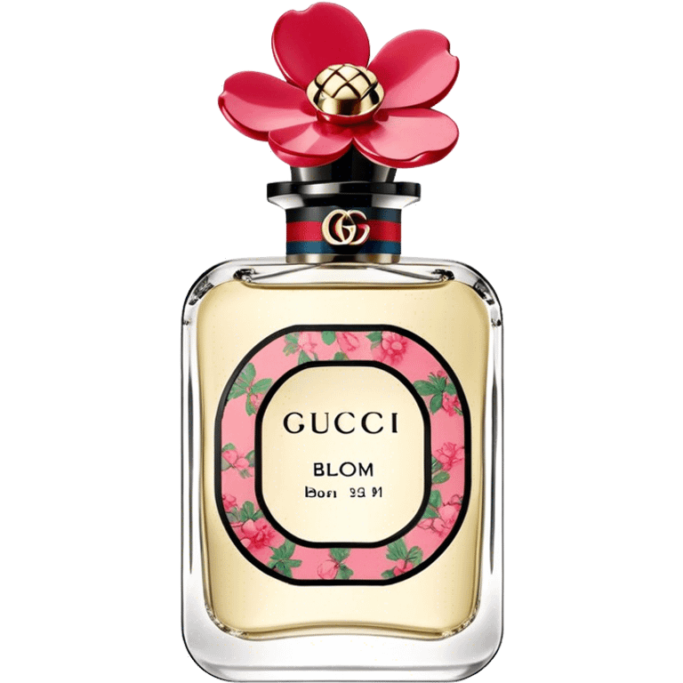 Gucci Bloom perfume   emoji