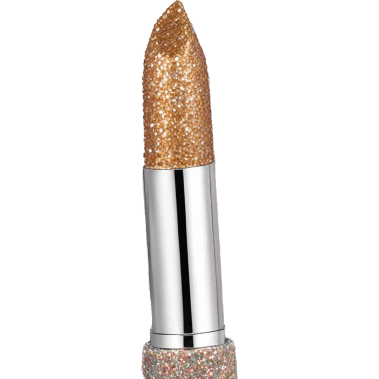 Glittery Rhinestone Lipstick  emoji