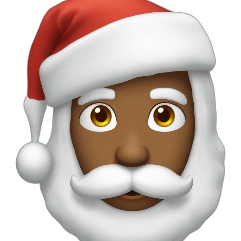 Santa claus sayinghohoho emoji