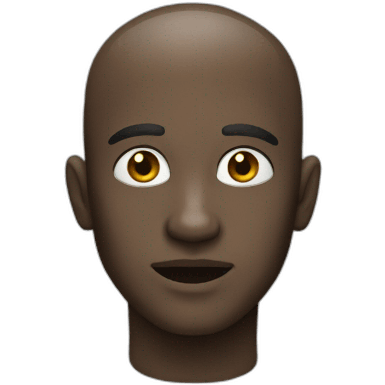 Une personne chauve emoji