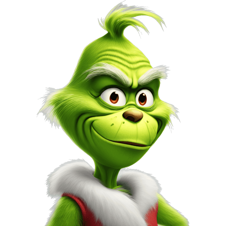 The grinch in town emoji