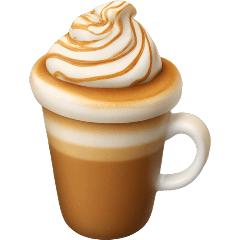 Caramel latte  emoji